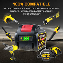 For Dewalt DCB609 20V/60V MAX FLEXVOLT Li-Ion 12.0Ah Battery DCB609-2 DCB606 2Pack