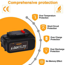 For Dewalt DCB200 20V 6.0AH Max Battery Replacement | DCB205 Li-ion Battery 3 Pack