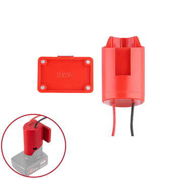 Power Wheels Adapter for Milwaukee M12 12V Lithium Battery, Good Battery Conversion Kit DIY Upgrade Robots, Toys