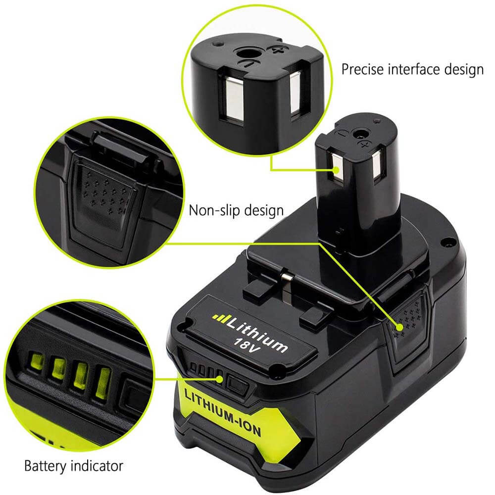 Ryobi best sale battery p104