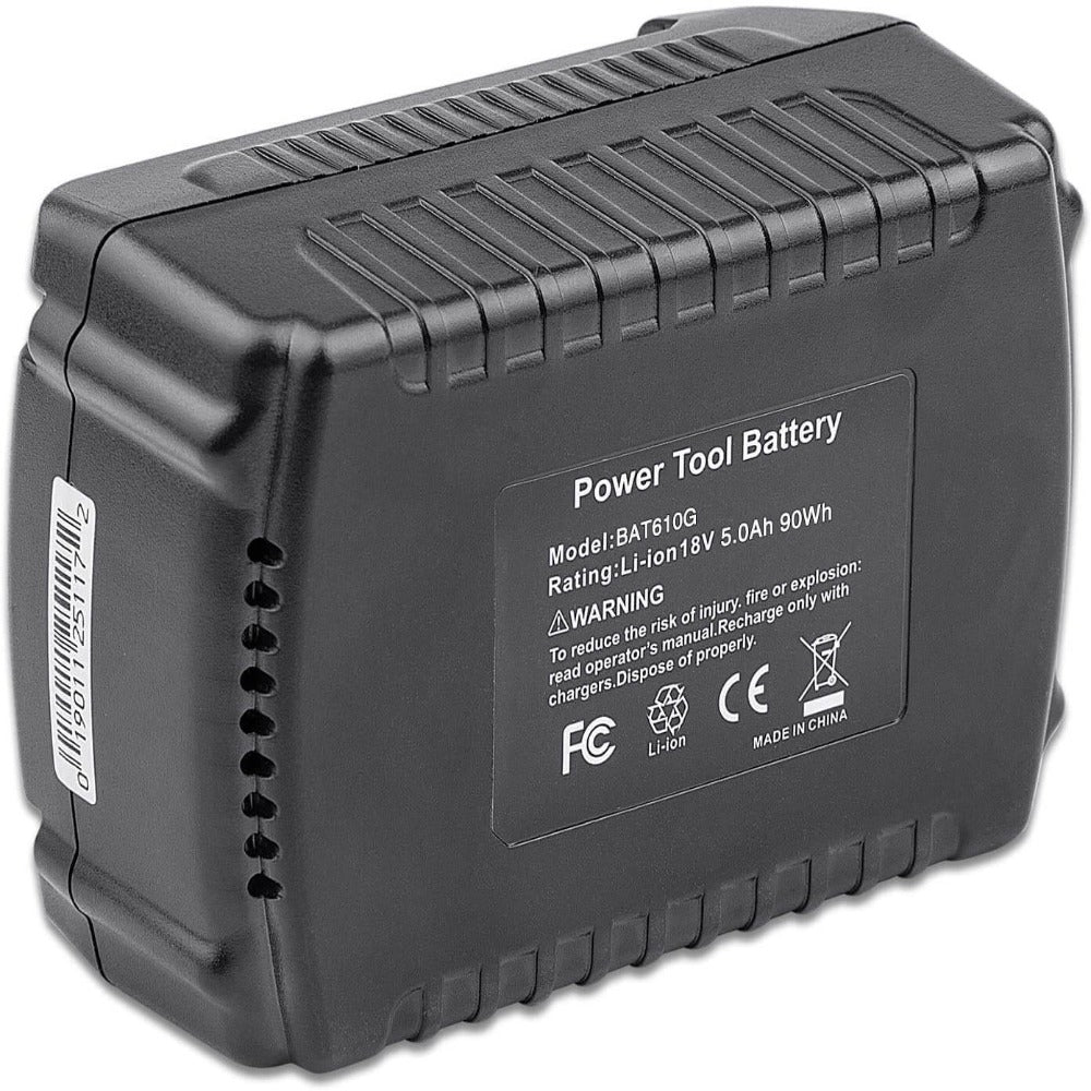 2 Pack For 18V BOSCH Battery Replacement BAT610G 5000mAh Li ion