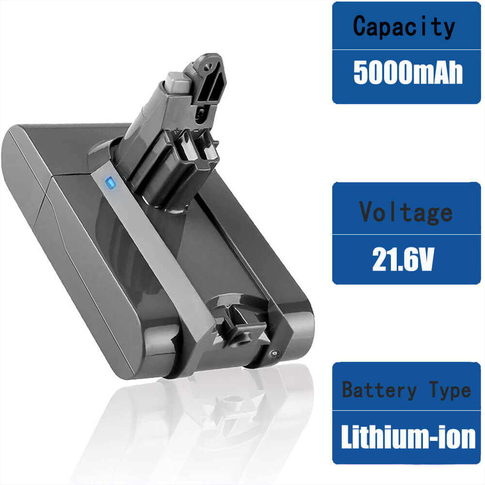 5000mAh For Dyson 21.6V Battery Replacement  Battery For Dyson V6 SV0 —  Vanon-Batteries-Store