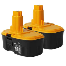 2 Pack For Dewalt DC9096 18V Battery 4.8Ah Ni-Mh Replacement with DC9310 battery charger For Dewalt 7.2V-18V XRP Ni-cd &Ni-mh battery | clearance - Triple-Batteries