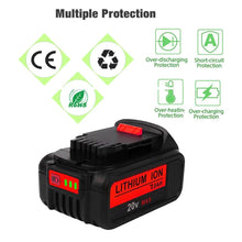 2 Pack For DeWalt 7.0Ah Battery | 20V Max Li-ion Battery DCB200 DCB204 DCB206 DCB205-2 DCB201 DCB203 DCB181 DCB180