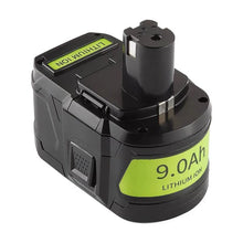 2 Pack 9.0Ah For Ryobi 18V P108 Battery replacement | High Capacity Li-ion Battery