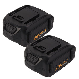 For Worx 20V Max Battery Replacement | WA3520 5.5Ah Li-ion Battery 2 Pack
