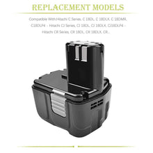 For 18V Hikoki(Hitachi) Battery Replacement | EBM1830 5000mAh Li-ion Battery