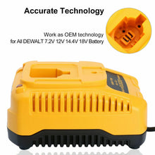 DC9310 Battery Charger For Dewalt 7.2V-18V XRP Ni-Cd & Ni-Mh Battery - Triple-Batteries