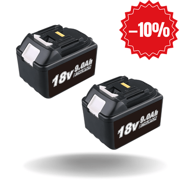 Aeboren FOR MAKITA BL1890 Battery 18V 9000mAh Li-ion MTL1815 2 Pack