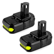 2 Pack For 18V Ryobi 3.0Ah Battery| P102 Li-ion One+ Plus Battery Replacement