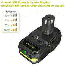 2 Pack For 18V Ryobi 3.0Ah Battery| P102 Li-ion One+ Plus Battery Replacement