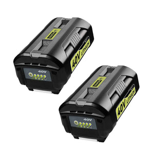 For Ryobi 40V Battery 8.0Ah Replacement | OP4026 Lithium-ion Battery With LED Indicator