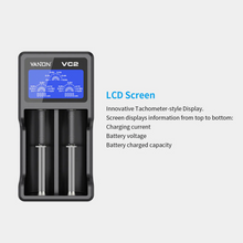 Vanon VC2 intelligent charger For 18650 lithium battery