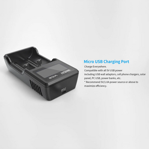 Vanon VC2 intelligent charger For 18650 lithium battery