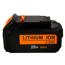 4 Pack For 28V 5.0Ah Dewalt DCB200 Battery Replacement &  For Dewalt Li-ion DCB112 Li-ion Charger