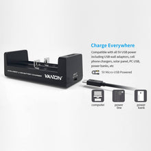 Vanon MC2 2 slots 0.5amp Smart Li-ion 18650 Battery Charger