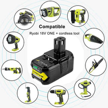 For Ryobi 18V P104 ONE PLUS Battery | 4.0Ah Li-ion Battery Replacement