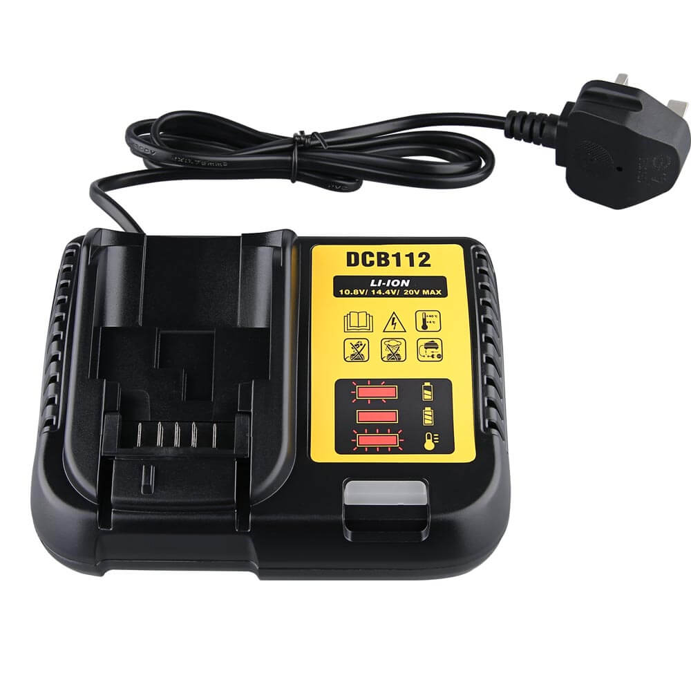 Dcb112 Lithium Battery Charger For 10.8v 12v 14.4v 18v 20v Dcb206