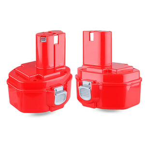 2 Pack 14.4V Makita Replacement Battery |1420 1422 1400 4.8Ah Ni-MH Battery