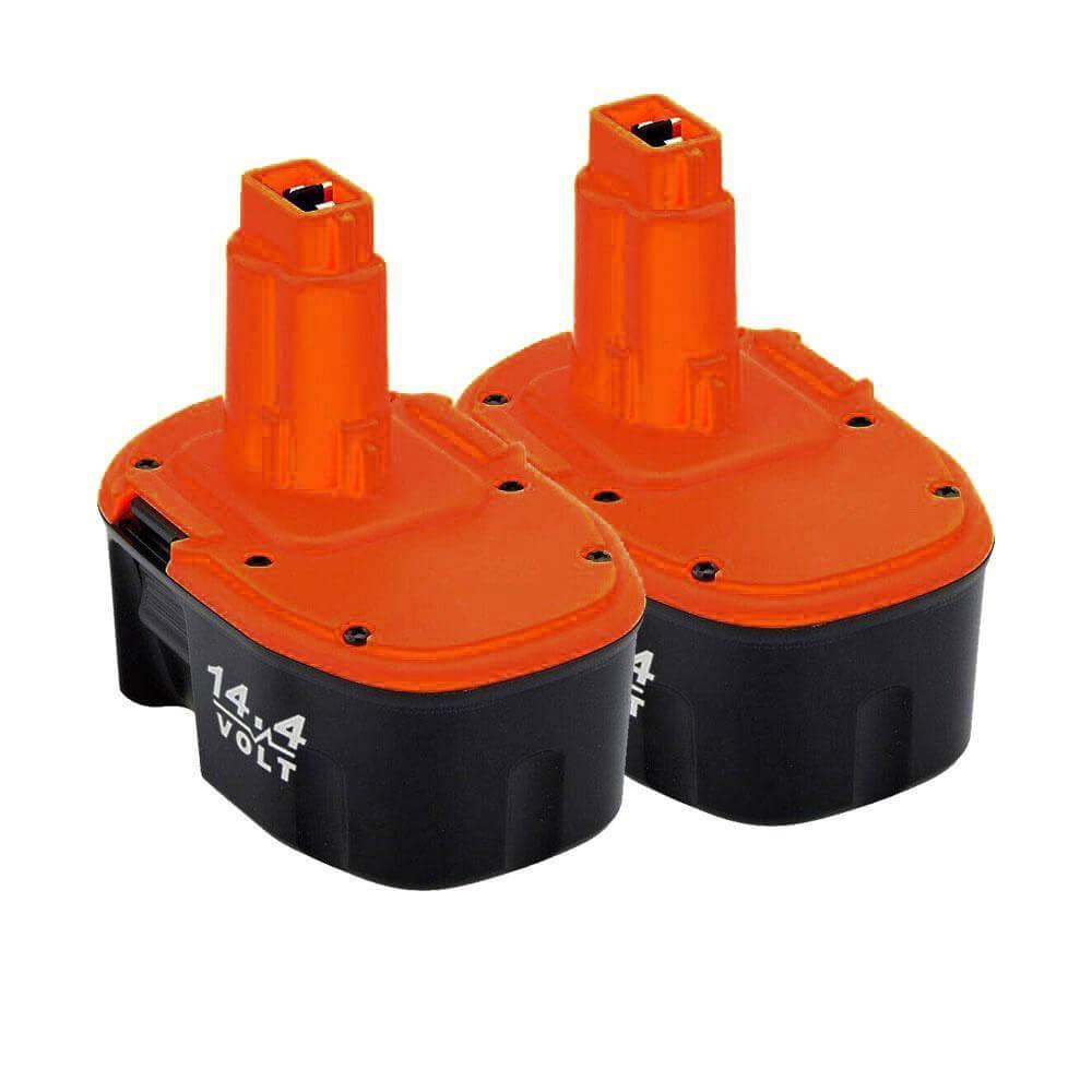 For Dewalt 14.4V XRP Battery Replacement | DC90913.0Ah Ni-Mh Battery 2 Pack