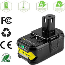 For Ryobi 18V P104 ONE PLUS Battery | 4.0Ah Li-ion Battery Replacement