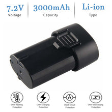 For 7.2V Makita Battery Replacement | BL7010 3000mAh Li-ion Battery