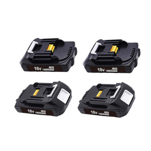 For Makita 18V BL1830 Battery | 3.0Ah Lithium-Ion Replacement 4-PACK Batteries