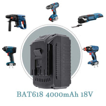 For BOSCH 18v Battery Replacement | BAT618 4.0Ah Li-Ion Battery