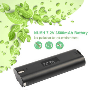 For 7.2V Makita Battery Replacement | 7000 3500mAh Ni-MH Battery