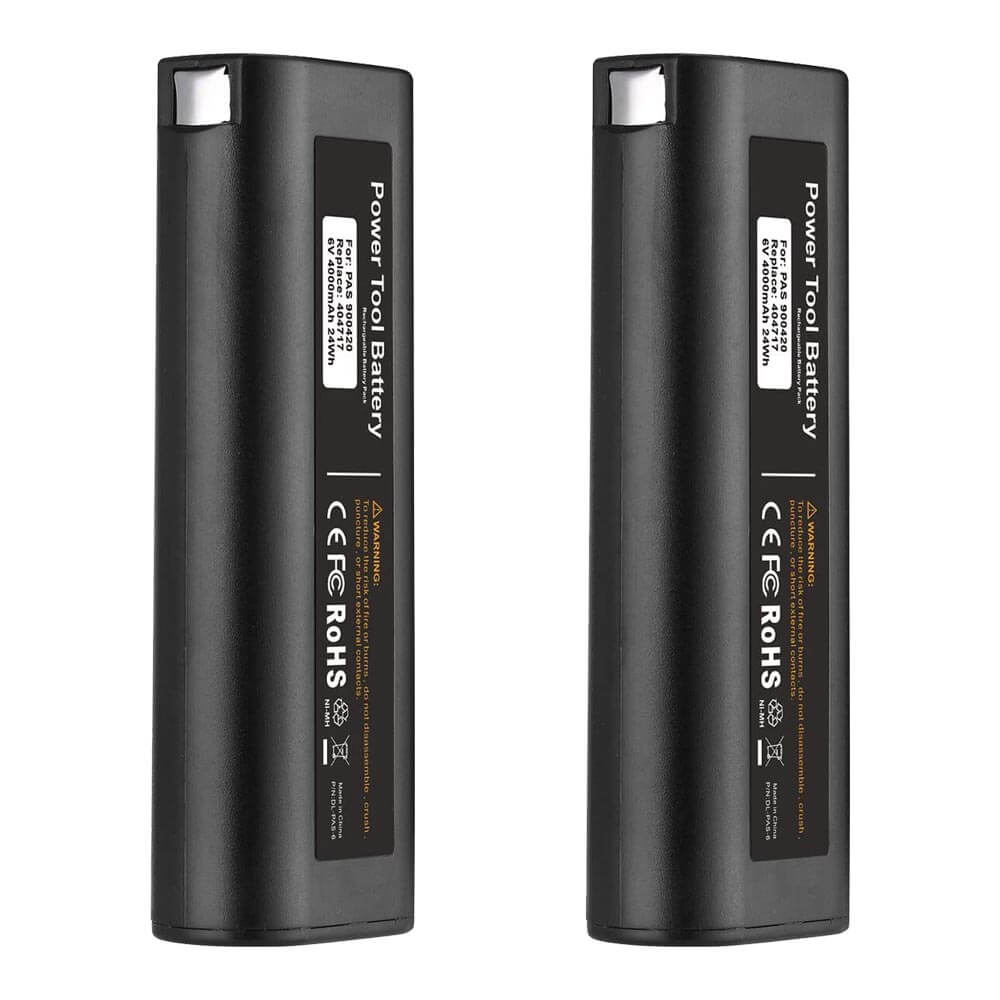 2 Pack For 6V OEM Paslode Battery Replacement | 404717 3500mAh Ni-MH Battery