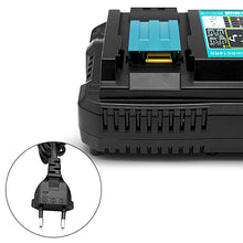For Makita 18V DC18RD Rapid Charger | Dual Port Lithium-Ion Battery Charger | 4