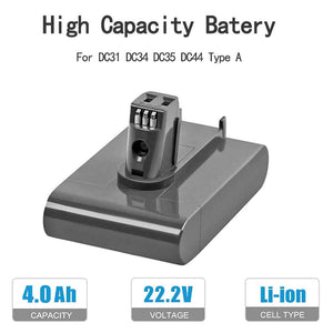 For Dyson DC35 Battery Replacement  | 22V 4.0Ah Li-ion Battery ( Type A )