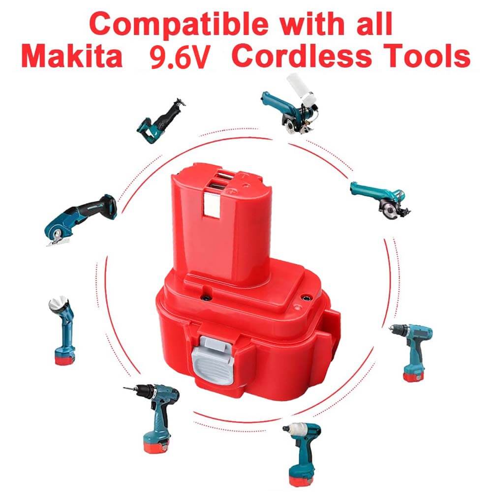 For Makita 9.6V Battery Replacement
