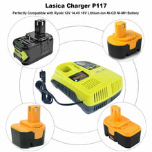 For Ryobi One Plus Battery Charger P117 | 18V-12V