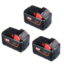 For Milwaukee M18 XC 9.0Ah Battery Replacement Li-Ion 3 Pack