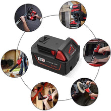 For Milwaukee M18 18V 5.0Ah Battery Replacement | 5.0Ah Li-ion Battery 4 Pack