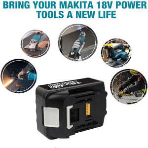 3 Pack For 18V Makita Battery Replacement | BL1830 BL1840 6000mAh Li-ion Battery