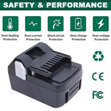 For 18V Hikoki(Hitachi) Battery Replacement | BSL1830 4000mAh Li-ion Battery