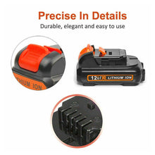 For Dewalt 12V Battery Replacement | DCB120 DCB123 DCB127 5.0AH Li-ion Battery