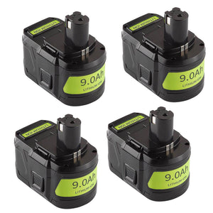 Ryobi 9ah battery 4 pack deals
