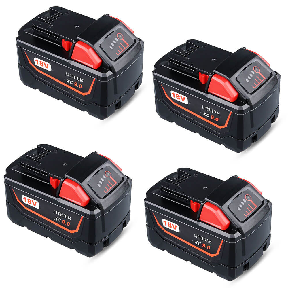 For Milwaukee M18 XC Battery Replacement Li-Ion Pack