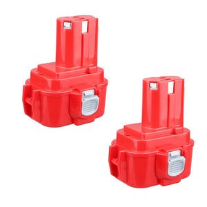 For Makita 9.6V Battery Replacement | 9120 3.0Ah Ni-MH Battery 2 Pack