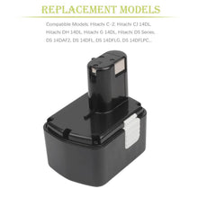 For Hikoki(Hitachi) 14.4v Battery Replacement | EB14B 3.6Ah Ni-Mh Battery