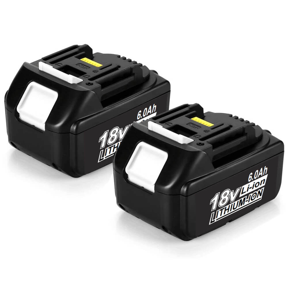 2 Pack For 18V Makita Battery Replacement | BL1830 BL1840 6000mAh Li-ion Battery