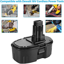 For DeWalt 18V Battery  Replacement | DC9098 3Ah Ni-Mh Battery 2Pack