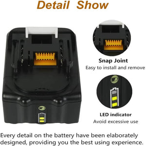 For 18V Makita Battery Replacement | BL1840B 4000mAh Li-ion Battery