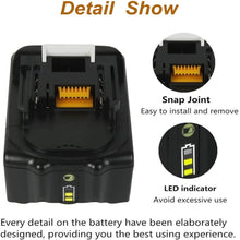 2 Pack For 18V Makita Battery Replacement | BL1840B 4000mAh Li-ion Battery