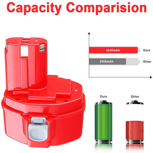 14.4V Makita Replacement Battery |1420 1422 1400 4.8Ah Ni-MH Battery