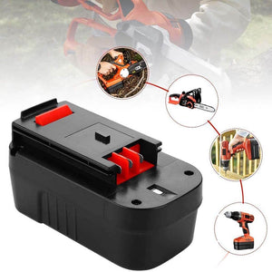 For 18V Black & Decker Battery Replacement | HPB18 3600mAh Ni-MH Battery