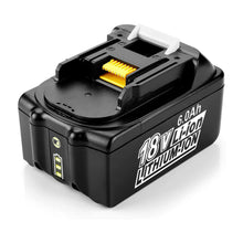 For 18V Makita Battery Replacement | BL1860B 6000mAh Li-ion Battery